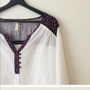 Matilda Jane Snow Globe tuniic white eyelet floral